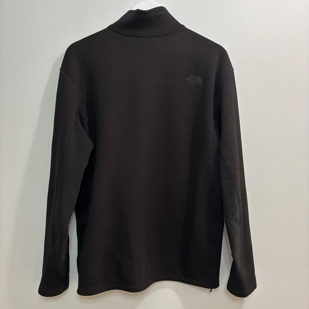 The North Face TKA Stealth Full Zip Fleece Jacket Black Men‎ Large Gorpcore Hike
